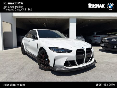 Used 2024 BMW M3 Competition w/ Executive Package RWD image 1