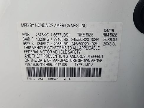 Used 2018 Acura MDX w/ Advance & Entertainment Pac AWD/4WD image 31