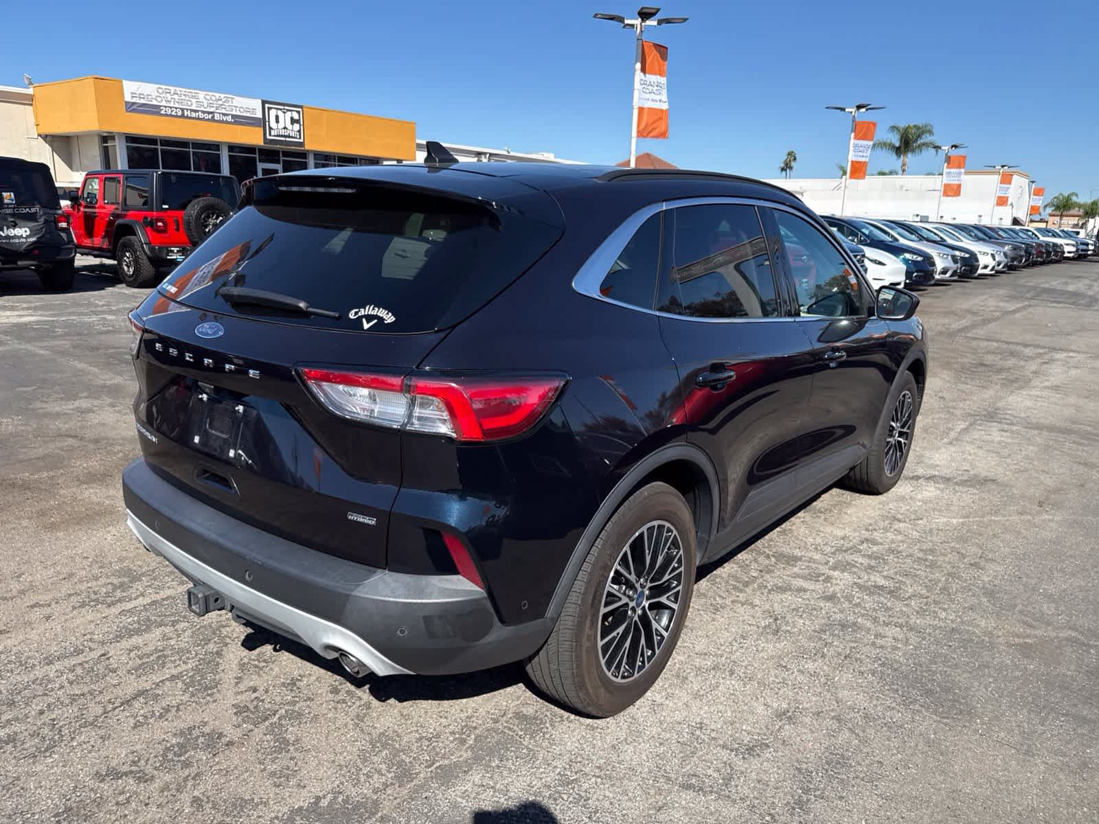 Used 2021 Ford Escape Titanium w/ Titanium Premium Package FWD image 12