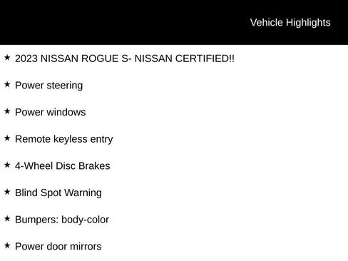 Certified 2023 Nissan Rogue S image 6