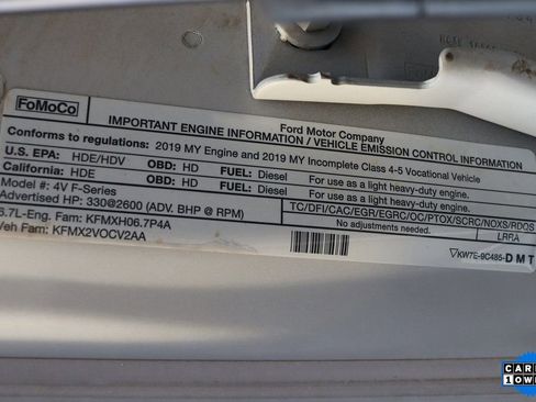 Used 2019 Ford F550 2WD Regular Cab Super Duty image 40