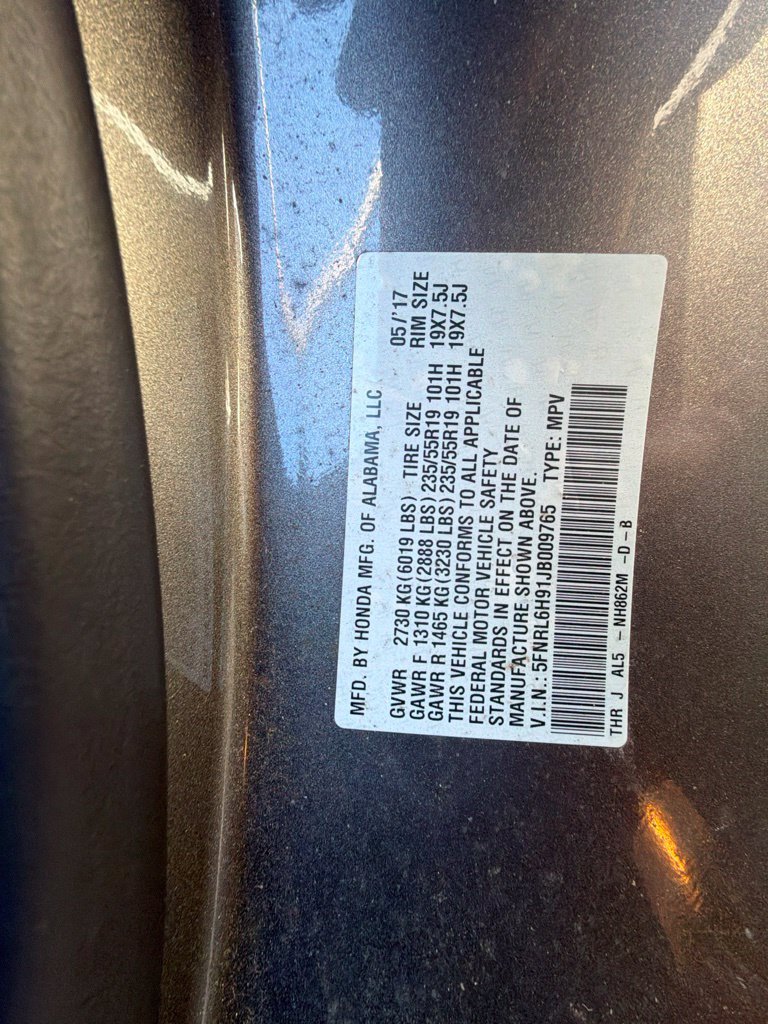 Used 2018 Honda Odyssey Elite image 12