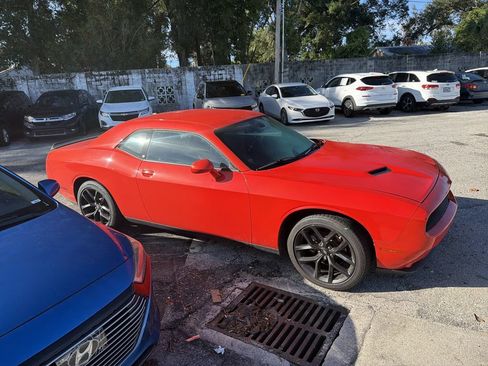 Used 2022 Dodge Challenger SXT w/ Blacktop Package RWD image 3