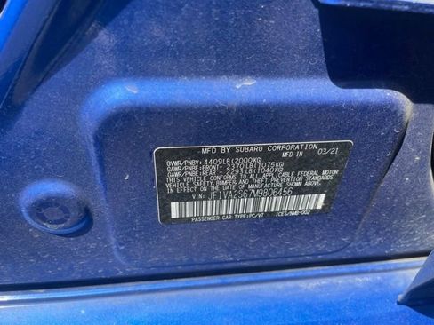 Used 2021 Subaru WRX STI w/ Popular Package #1 AWD/4WD image 2