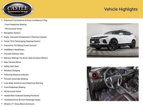 Used 2019 Chevrolet Blazer RS image 8