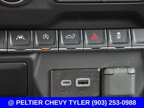 Used 2025 Chevrolet Silverado 1500 Custom w/ Turbomax Blackout Package AWD/4WD image 24