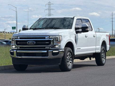 Used 2021 Ford F350 Lariat w/ Lariat Ultimate Package AWD/4WD image 7