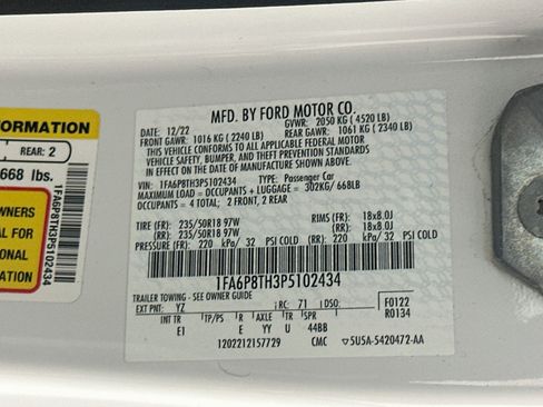 Used 2023 Ford Mustang Premium RWD image 12