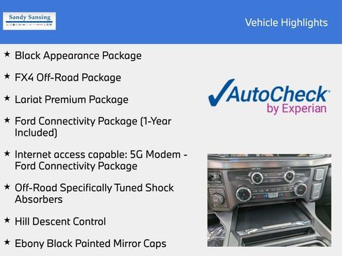 New 2026 Ford F350 Lariat w/ Black Appearance Package image 9