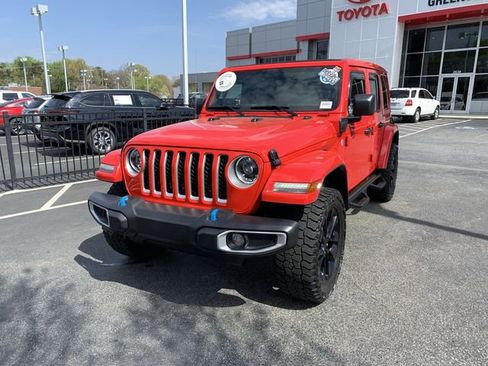 Used 2023 Jeep Wrangler Unlimited Sahara w/ Cold Weather Group image 1