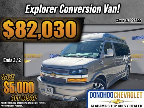 New 2025 Chevrolet Express 2500 1WT w/ Driver Convenience Package image 1