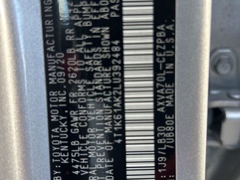 Used 2020 Toyota Camry XSE image 44