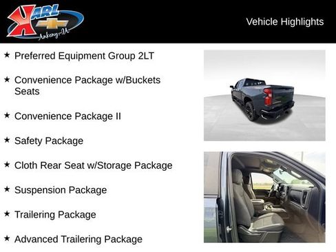 Used 2020 Chevrolet Silverado 1500 LT Trail Boss AWD/4WD image 2