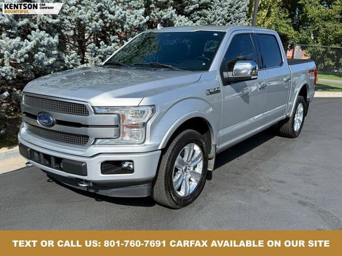 Used 2019 Ford F150 Platinum w/ Technology Package image 3