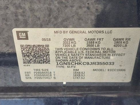 Used 2018 Chevrolet Suburban LT RWD image 15