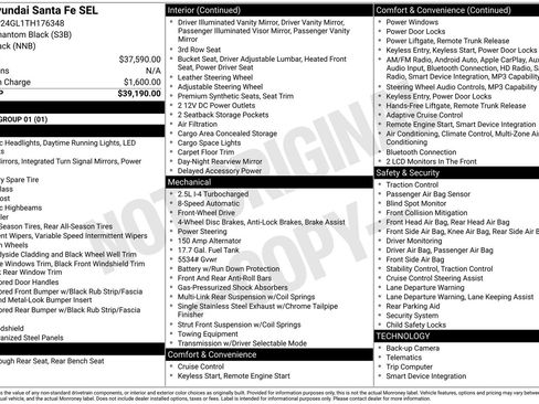 Used 2026 Hyundai Santa Fe SEL FWD image 28