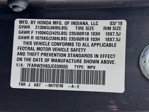 Used 2018 Honda CR-V EX-L image 12