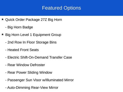Certified 2024 RAM 1500 Big Horn AWD/4WD image 2