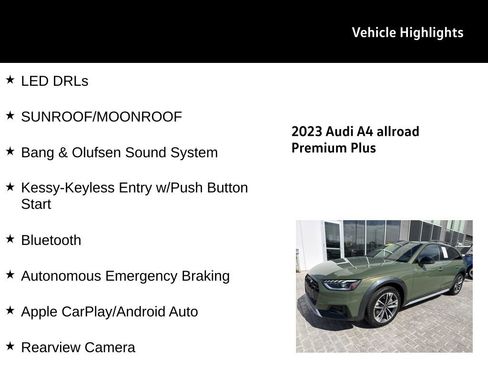 Used 2023 Audi A4 2.0T allroad Premium Plus w/ Premium Plus Package image 26