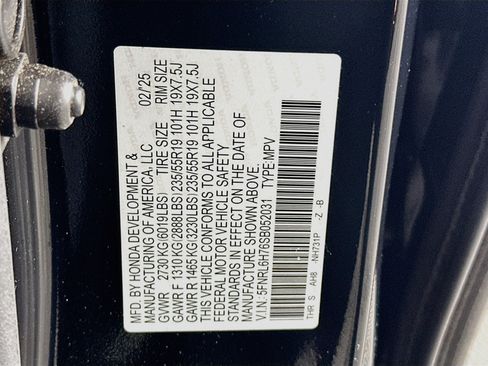 Used 2025 Honda Odyssey Sport-L image 12