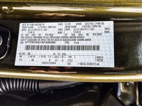 Used 2025 Ford F150 Raptor image 25