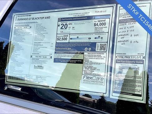 New 2026 Dodge Durango GT w/ Blacktop Package image 5