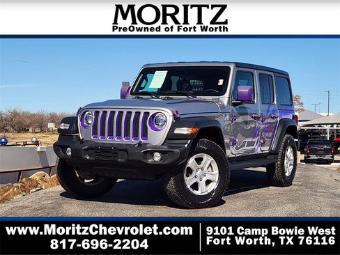 Used 2020 Jeep Wrangler Unlimited Sport S image 1