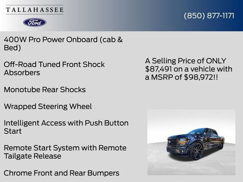 New 2026 Ford F150 XLT w/ Equipment Group 302A MID AWD/4WD image 66