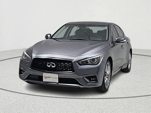 Used 2021 INFINITI Q50 Luxe w/ Seat & Sound Package image 1