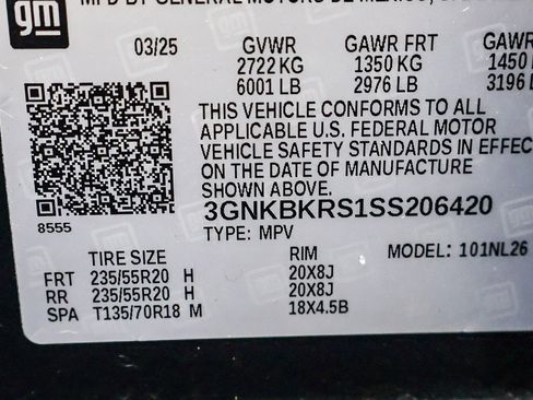 Used 2025 Chevrolet Blazer RS image 3