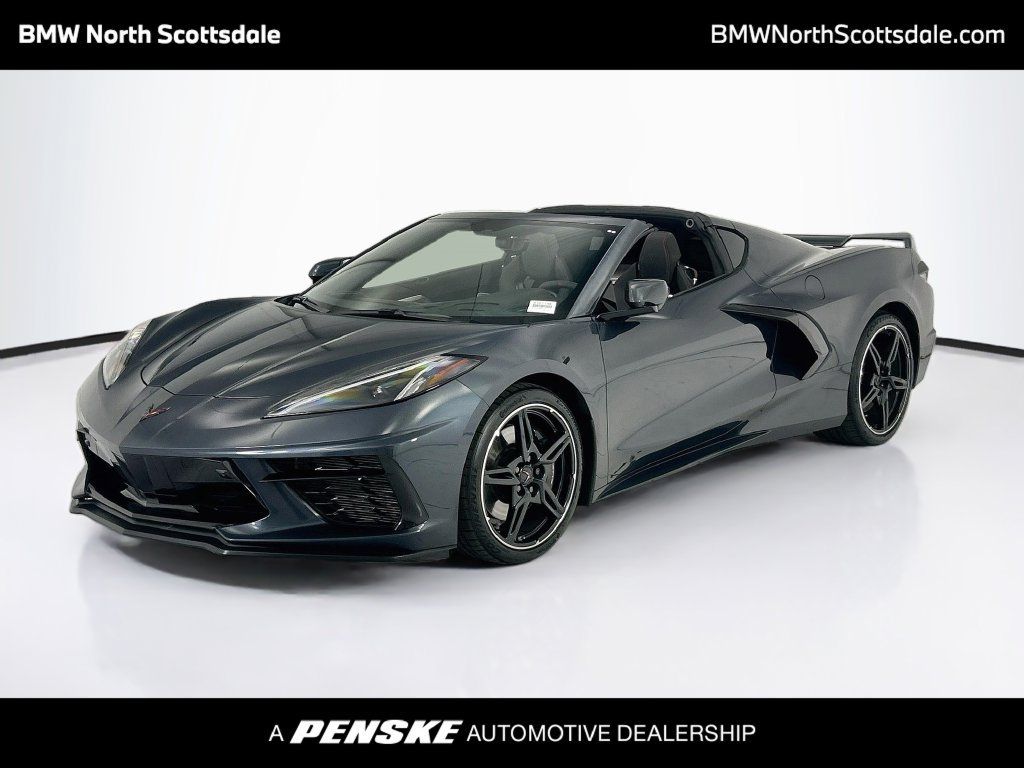 Used 2021 Chevrolet Corvette Stingray Premium Cpe w/ Z51 Performance Package RWD image 1