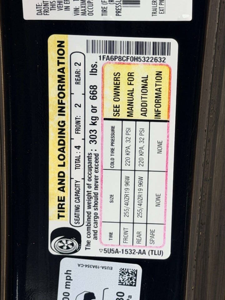 Used 2017 Ford Mustang GT Premium RWD image 21