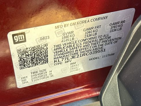 Certified 2024 Chevrolet Trax RS w/ Driver Confidence Package image 32