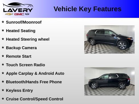 Used 2020 Chevrolet Traverse LT w/ LT Premium Package AWD/4WD image 2