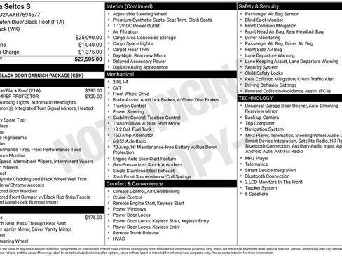 Used 2024 Kia Seltos S FWD image 12
