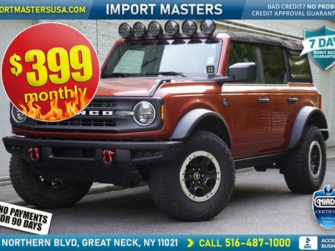 Used 2023 Ford Bronco Black Diamond w/ Sasquatch Package AWD/4WD image 1