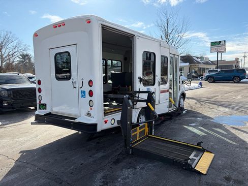 Used 2017 Ford Transit 350 T-350 DRW 138 WB 10360 GVWR w/ Shuttle Bus Prep Package image 24