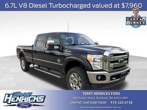 Used 2012 Ford F350 Lariat w/ Lariat Ultimate Pkg AWD/4WD image 1