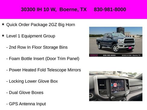 Used 2024 RAM 2500 Big Horn w/ Bed Utility Group AWD/4WD image 10
