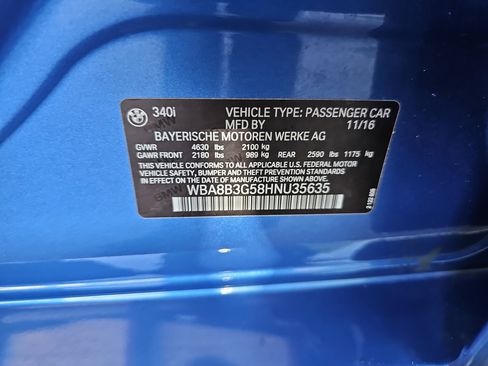 Used 2017 BMW 340i Sedan RWD image 37