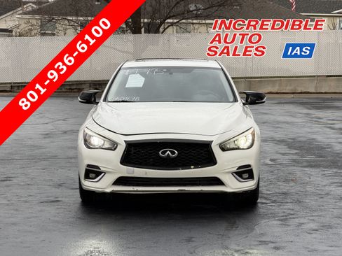 Used 2018 INFINITI Q50 Luxe RWD image 1