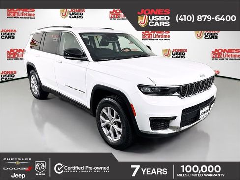 Used 2022 Jeep Grand Cherokee L Limited AWD/4WD image 1