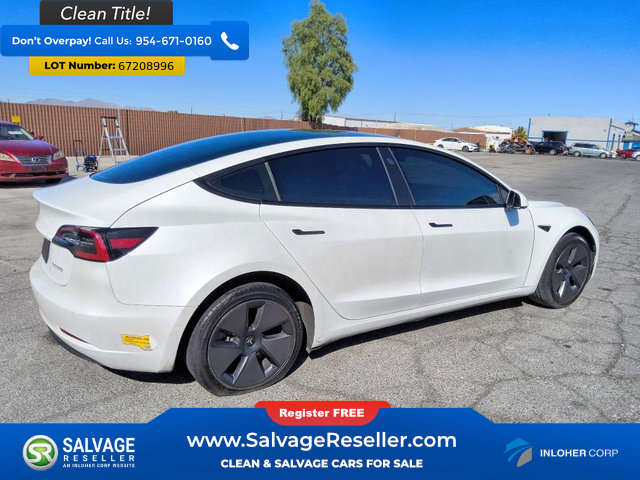 Used 2021 Tesla Model 3 Standard Range Plus RWD image 4