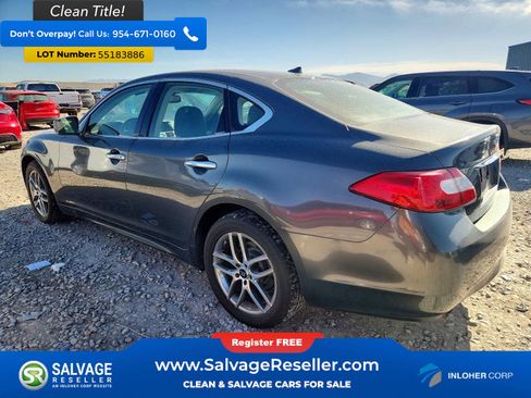 Used 2011 INFINITI M56 x w/ Deluxe Touring Pkg AWD/4WD image 3