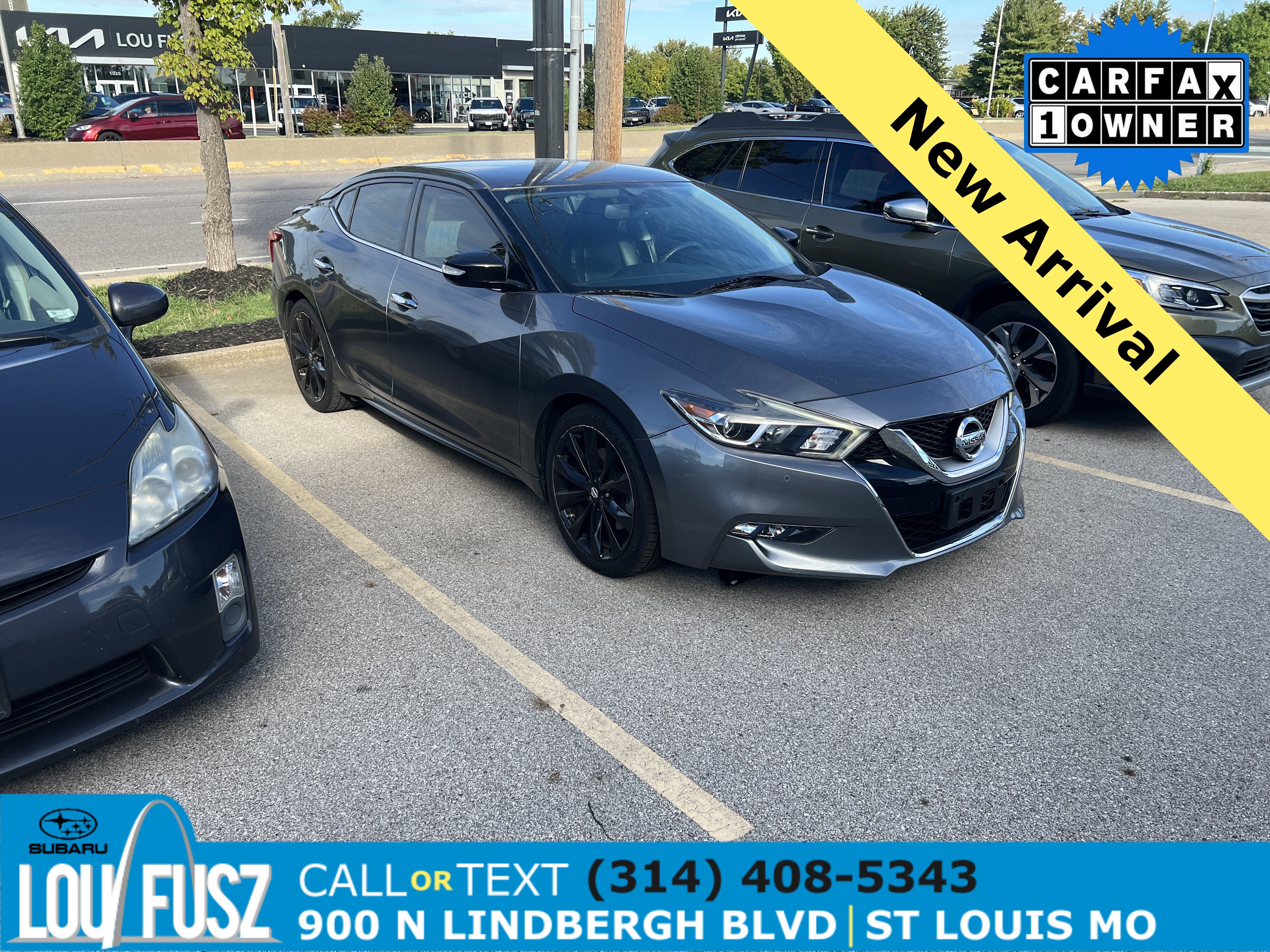 Used 2017 Nissan Maxima SR w/ Midnight Edition FWD image 1