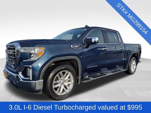 Used 2021 GMC Sierra 1500 SLT w/ SLT Premium Package image 3