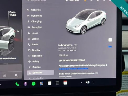 Used 2025 Tesla Model Y Long Range AWD/4WD image 4