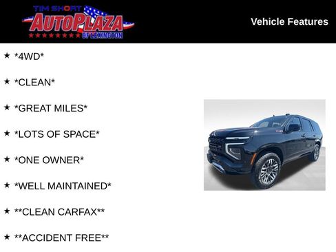 Used 2025 Chevrolet Tahoe Z71 image 7