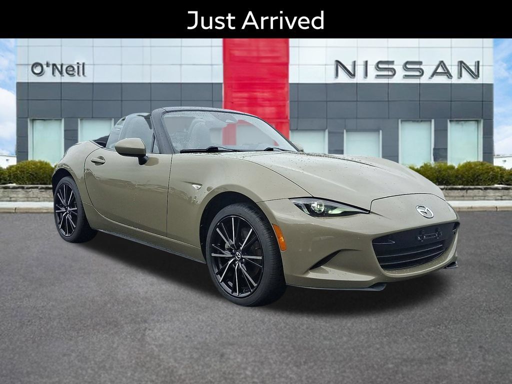 Used 2024 MAZDA MX-5 Miata Grand Touring w/ Weather Package RWD image 1