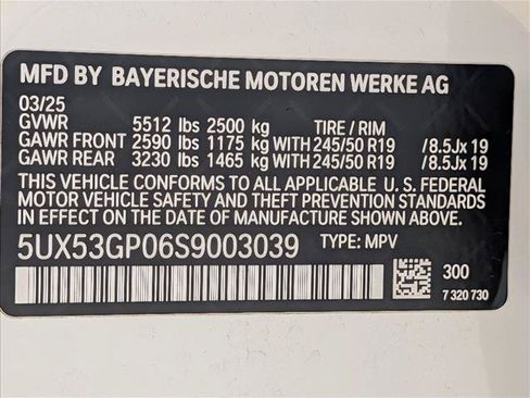 Used 2025 BMW X3 xDrive30i w/ Convenience Package AWD/4WD image 20
